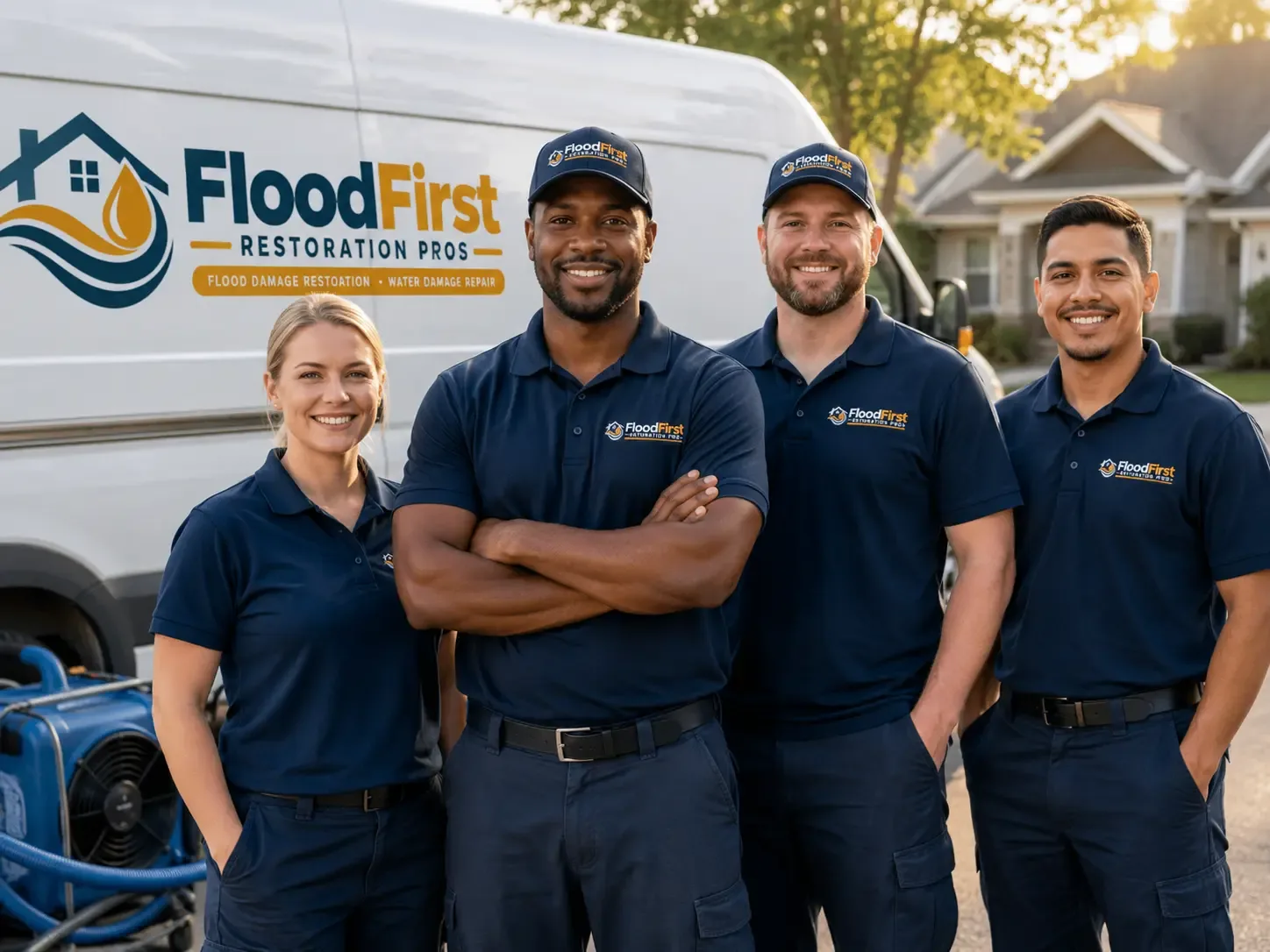 Flood Damage Restoration company in Rosenberg, TX